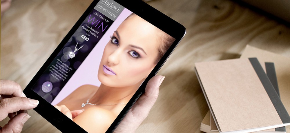 Marlow's Diamonds Organic Search Campaign and website