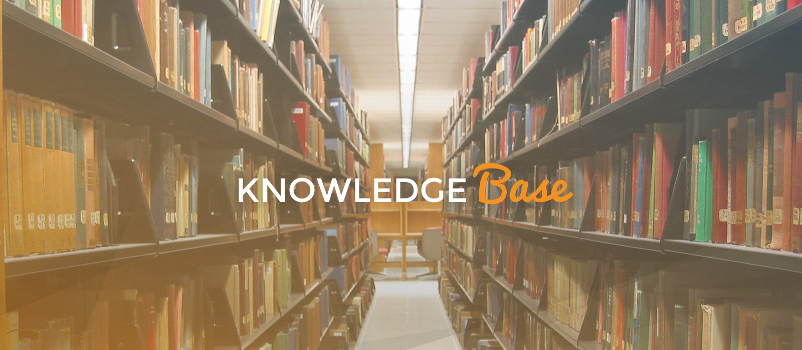 knowledge base header library books