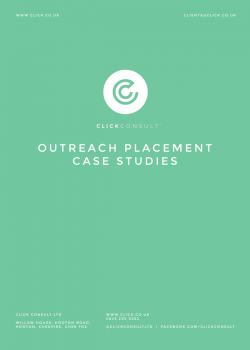 Outreach Placement Case Study Docuement
