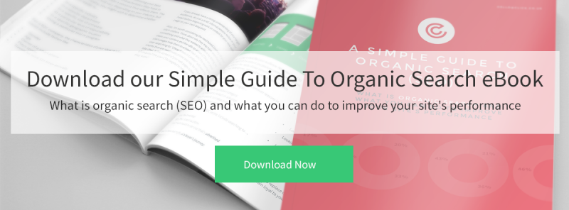 download our simple guide to organic search (SEO) ebook