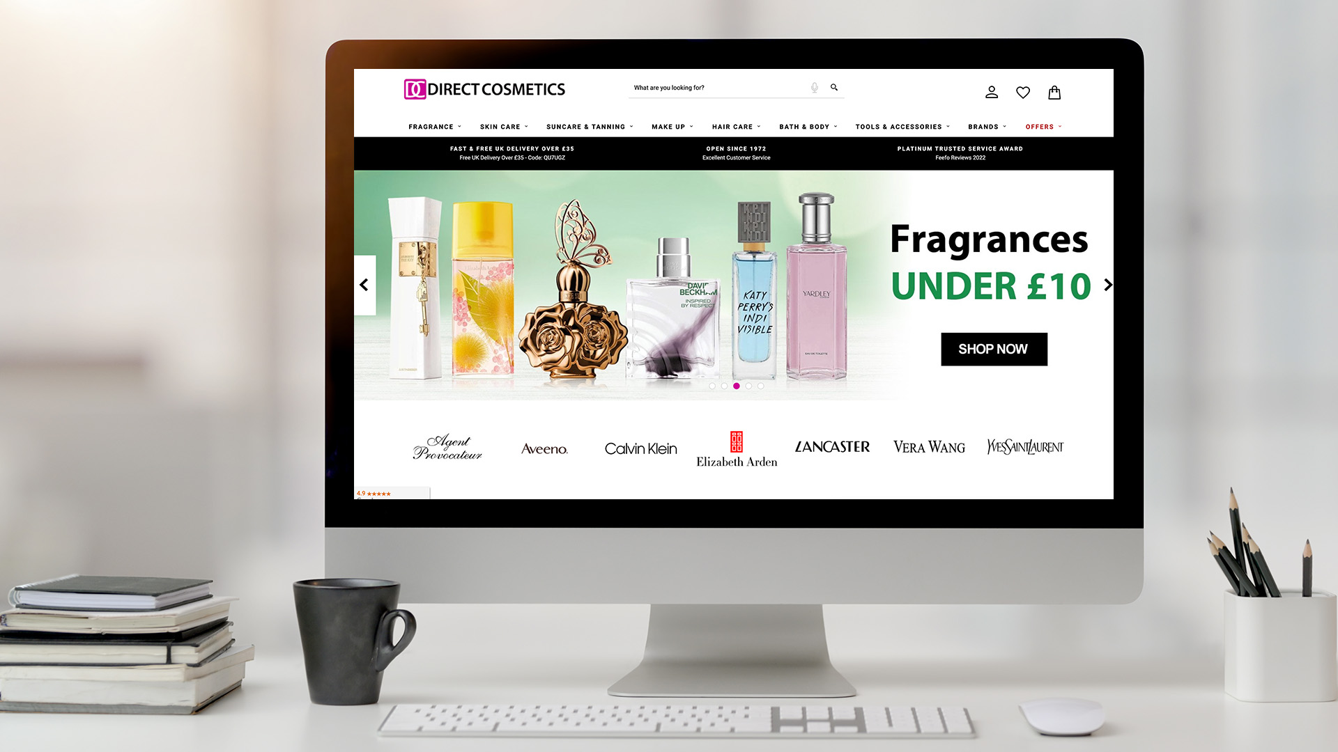 Direct Cosmetics SEO Case Study Click Consult