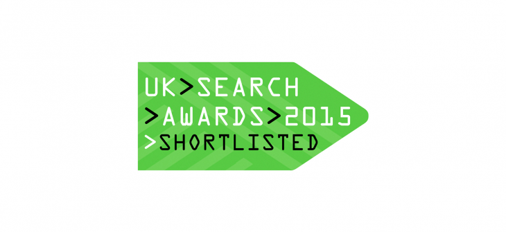 UK search awards banner