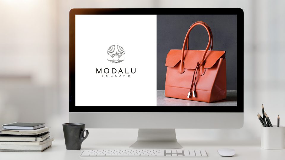 mockup of the modalu site on a mac computer
