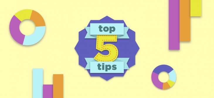 top 5 tips for creating infographics