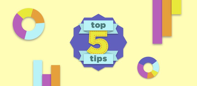 top 5 tips for creating infographics