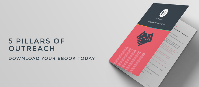 5 pillars of outreach ebook header