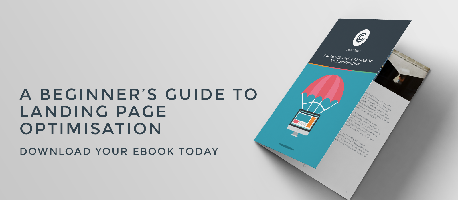 landing page optimisation ebook header