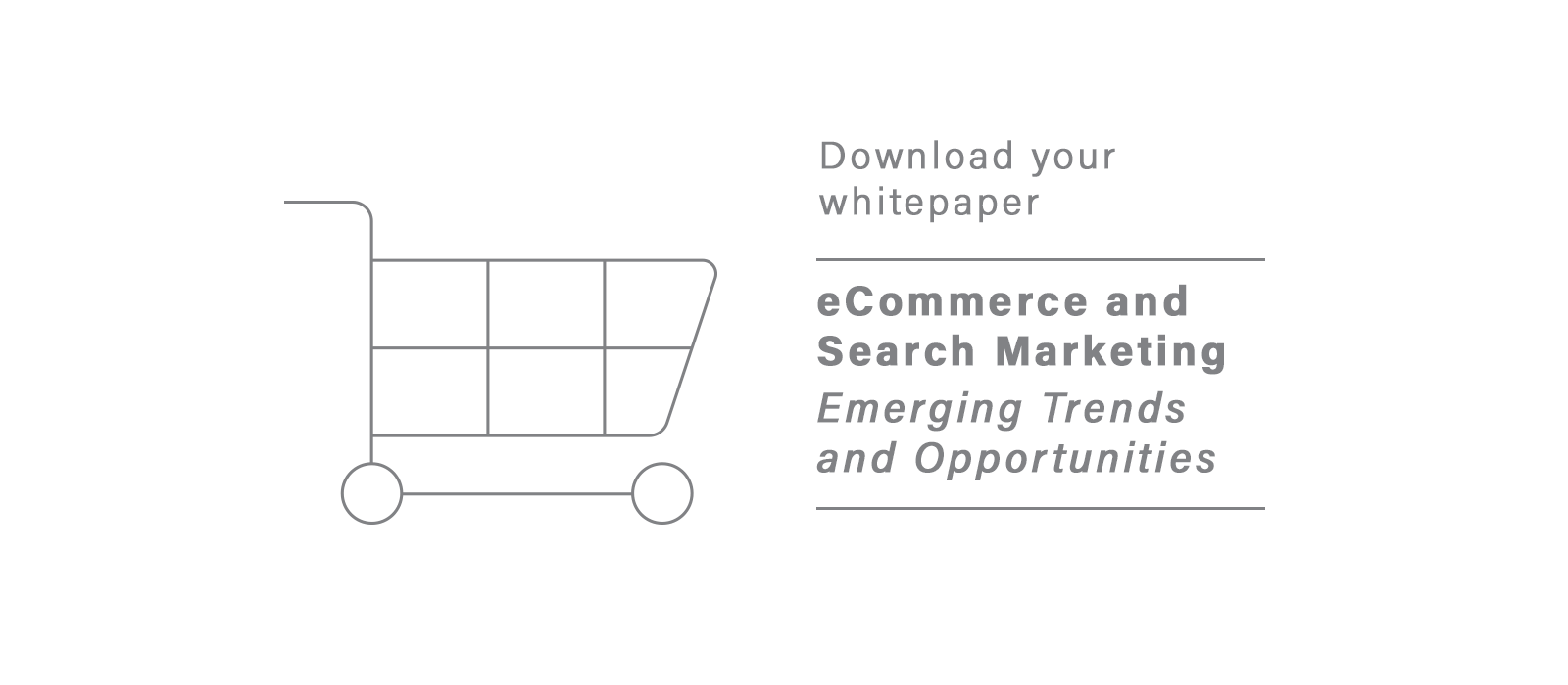 eCommerce and Search Marketing whitepaper heading