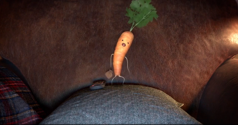 kevin carrot waches john lewis ad