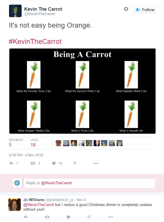 kevin the carrot meme