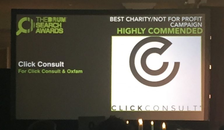 Drum Search Awards win for Click Consult and Chill