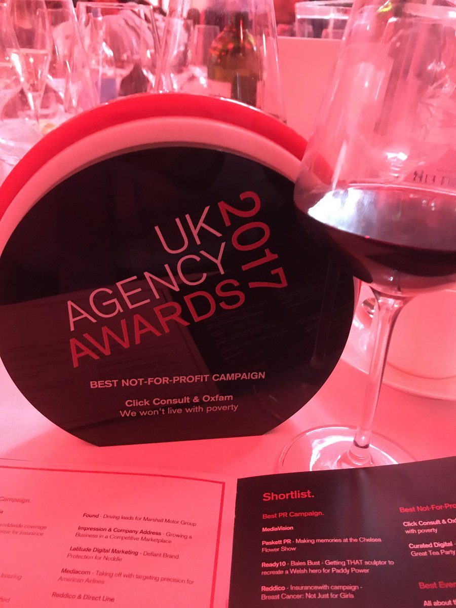 uk agency awards 2017 oxfam