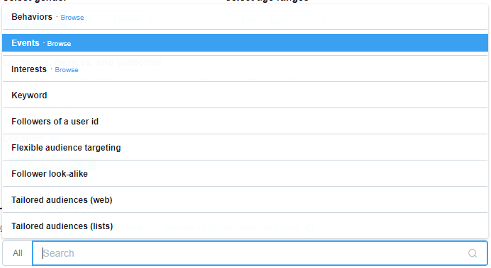 targeting options