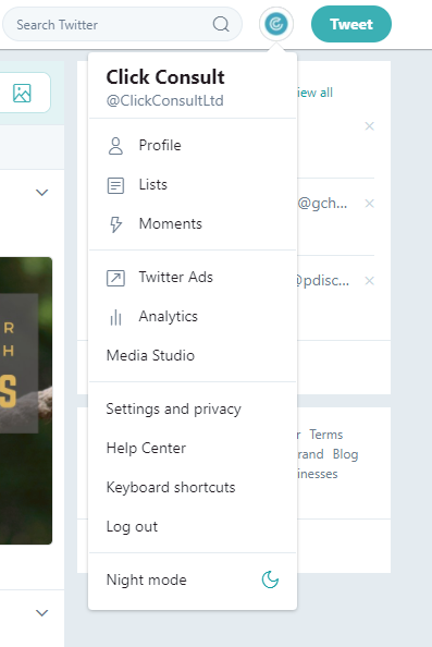 twitter ads location