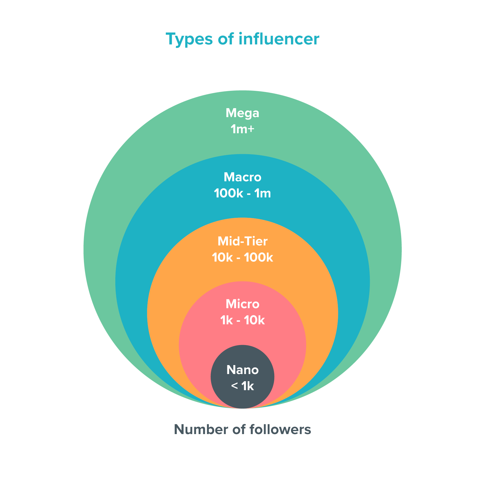 Types of influencers audience segments