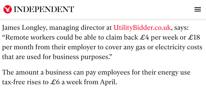 Utility Bidder The Independent PR Coverage