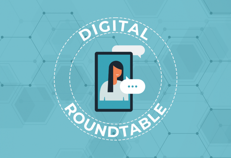 A graphic supporting the digital roundtable blog