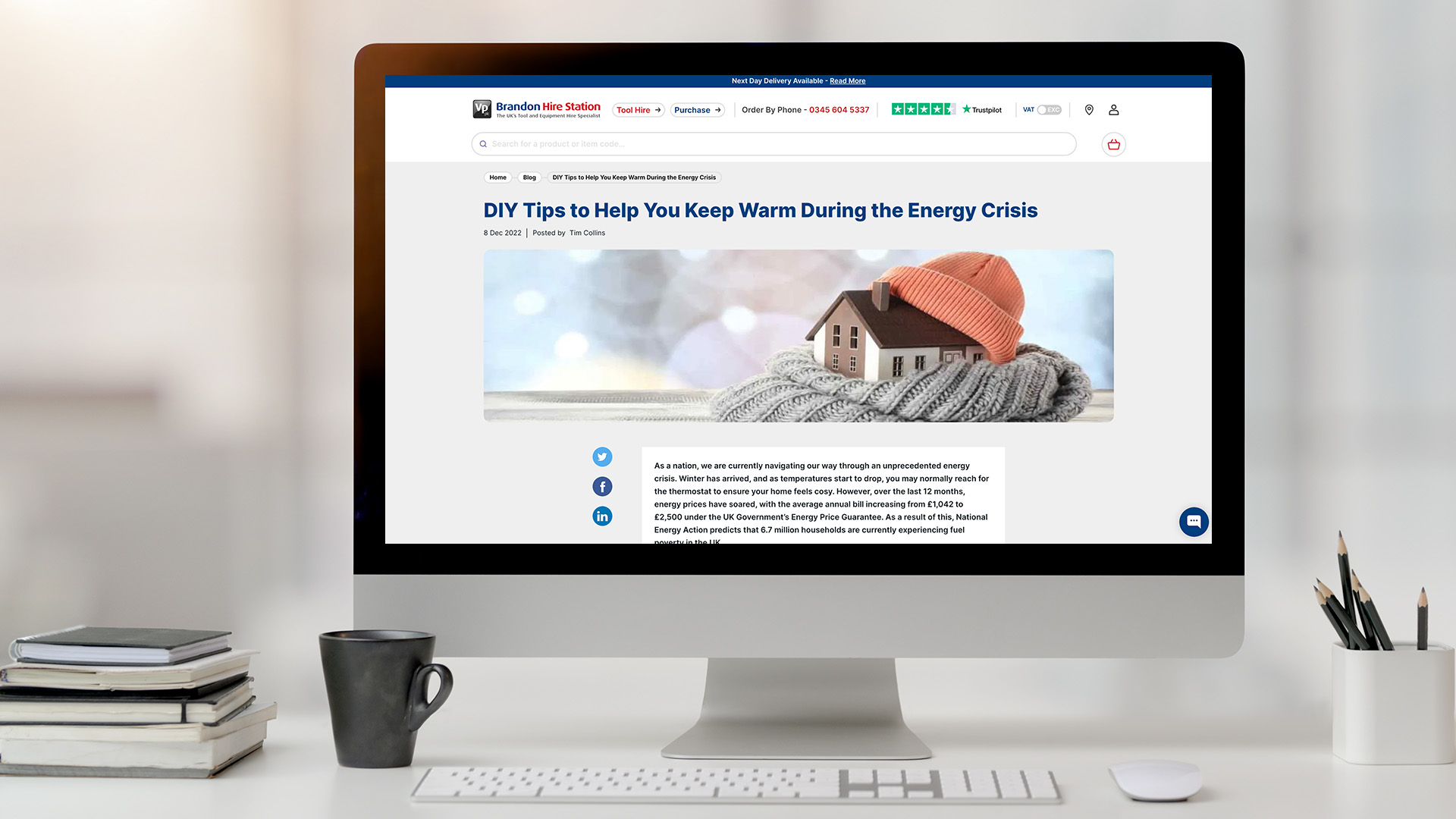 Brandon Hire Station Digital PR Case Study Click Consult